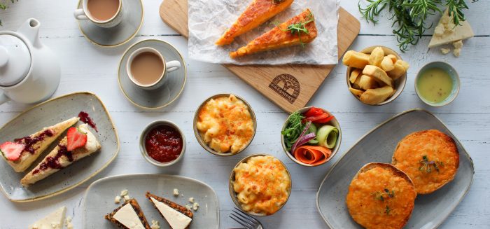 Everything included in our Cheesy Afternoon Tea for Two